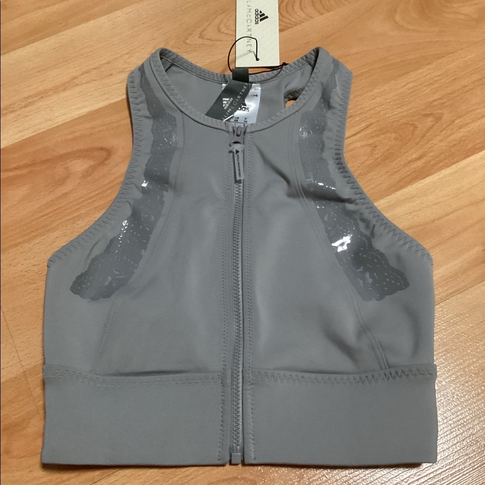 ADIDAS BY STELLA MCCARTNEY Run/Swim Stretch-Technical Blend Crop Top.